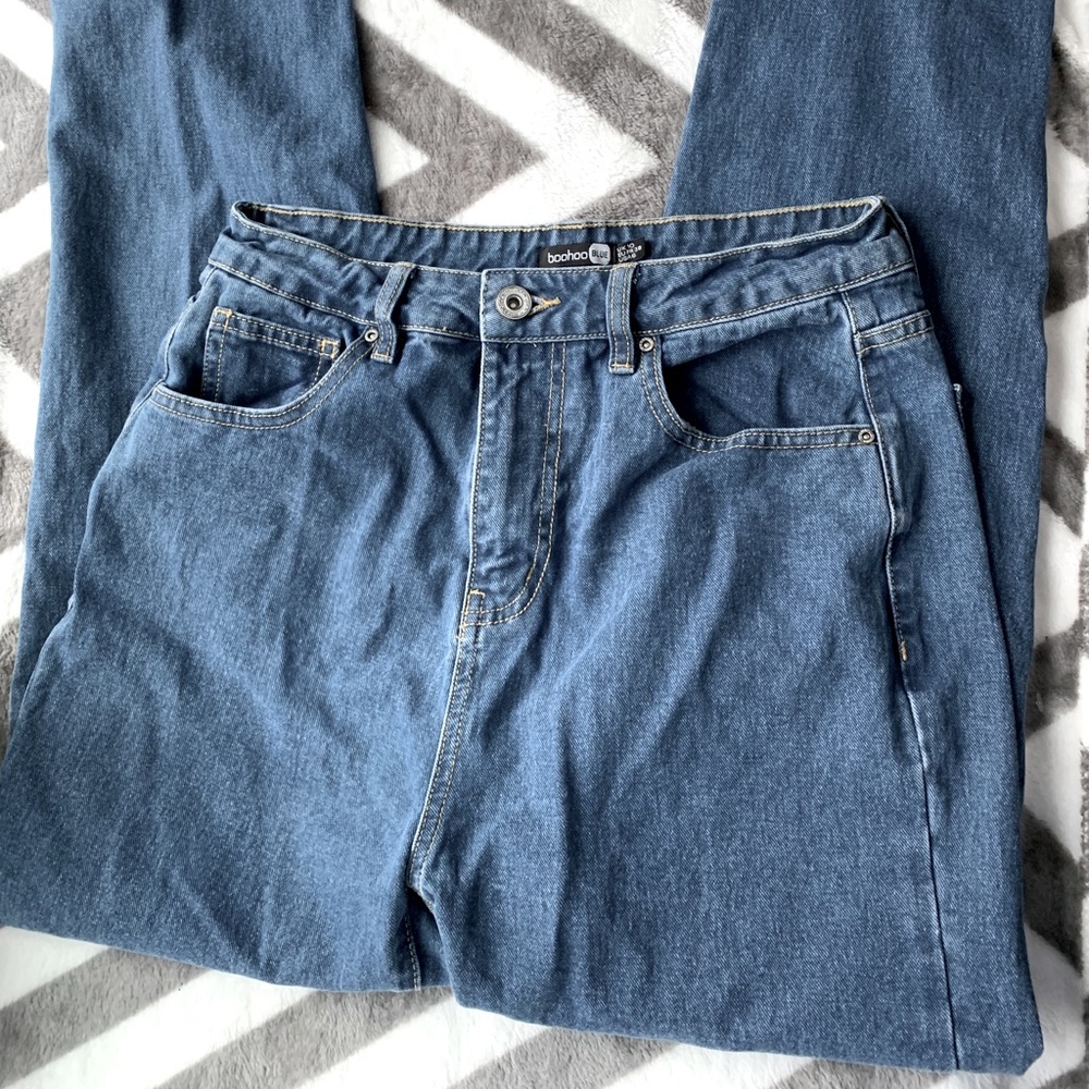 Boohoo Mom Jeans